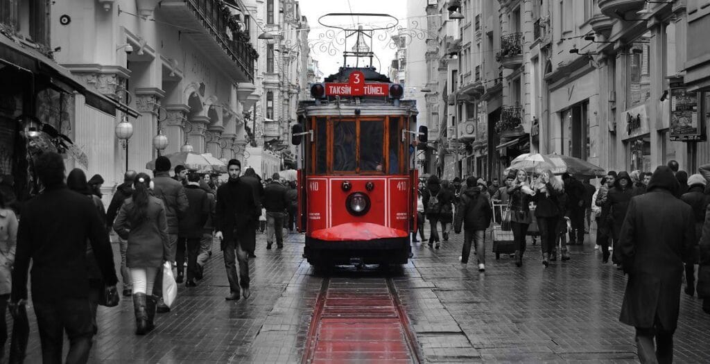 Taksim Istiklal Caddesi